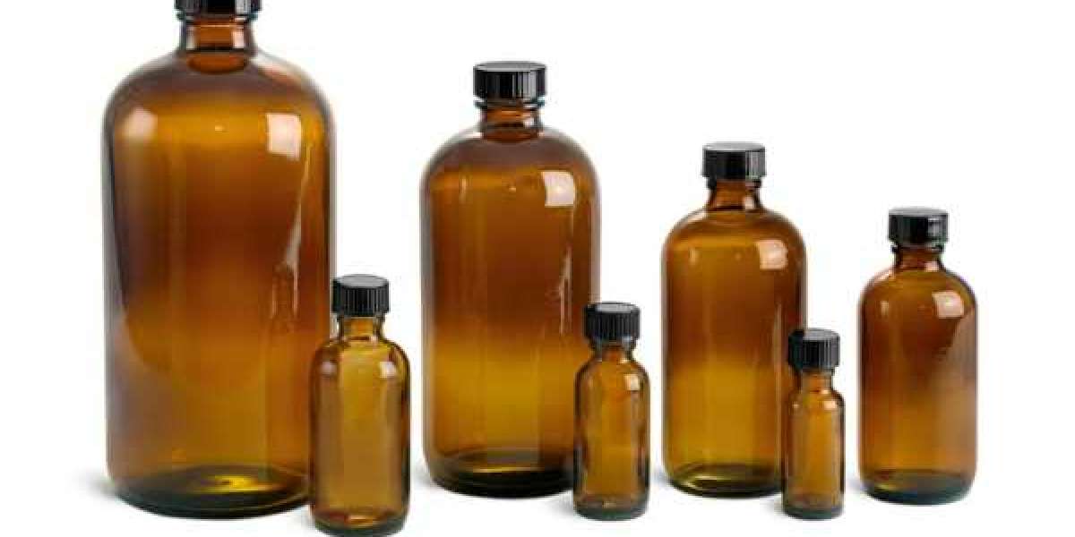 Amber Glass Bottles | UV Protection for Oils & Liquids